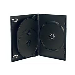 3fach DVD-H�lle - 10 St�ck - schwarz