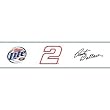 Rusty Wallace #2 Wall Border - NASCAR Wall Border