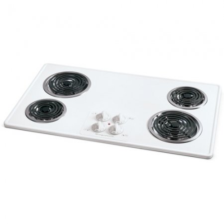 FRIGIDAIRE 36 Electric Cooktop - Coil - White - FEC36C4AS