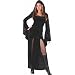 Black Hooded Robe Adult - Adult Small