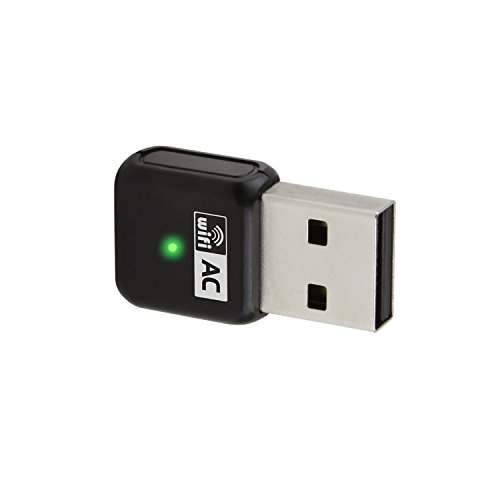 [UPDATED]Glam Hobby AC600 Dual-Band USB Adapter Dongle, Mini Size，Supports Both 11AC (5GHz Band) and 11n (2.4GHz Band)，Works with Windows 10/8.1/8/7/Vista/XP, 32/64 Bit OS