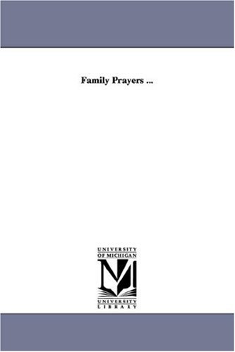 Family prayers ...