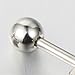 1 Pair Satin Heart Stud Earrings Stainless Steel, Screw Back, 2pcs