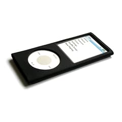 Cool Bananas Silikon Skin mit Umh�ngeband f�r Apple iPod Nano 4. Gen schwarz