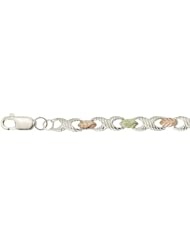 Black Hills Gold by Coleman Sterling Silver Bracelet