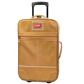 Rawlings Casual Pebble Grain Leather Luggage on Wheels