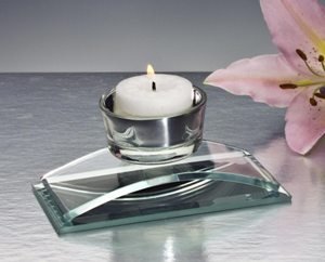 WAVE GLASS SINGLE VOTIVE