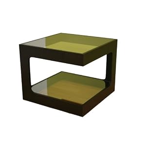Baxton Studio Ida Black Oak Coffe Table