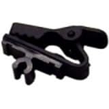 Shure RK354SB Single Mount Tie Clip for WL93, Black