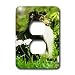 Dogs Sheltie/Shetland Sheepdog - Sheltie - Light Switch Covers - 2 plug outlet cover