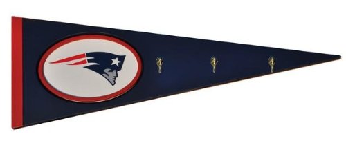 Detail image New England Patriots Wall Hat & Coat Rack