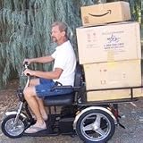 EV Rider Sportster SE Porter Electric Scooter - Hard Canopy