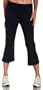 Fila Women's Roll Down Waistband Capri, Peacoat, Medium