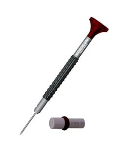 Bergeon 55-689 6899-AT-300 Stainless Steel Ergonomic 3.00mm Screwdriver with Spare Blades Watch Repair Kit