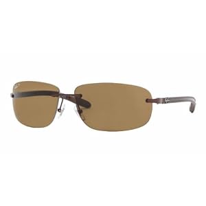 Ray Ban Sunglasses RB8303 Tech 014 83 Brown Polaized Brown, 61mm