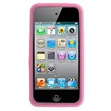 iPod itouch 4G Protective Skin Case Pink (By CCM®)