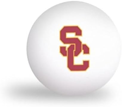 NCAA University of Southern California USC Trojans 6 pack Ping Pong Balls