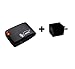 860E - the world's smallest GPS Trip Recorder with motion detector - USB Charger (US) Bundle / 125,000 way points record / A-GPS support / G-mouse / adjustable update rate 1-5Hz