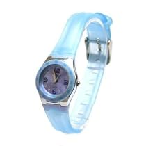 Terrain - TR003 - Montre sport Femme - Quartz Analogique - Ecran et Bracelet bleus - Petite boîte assortie