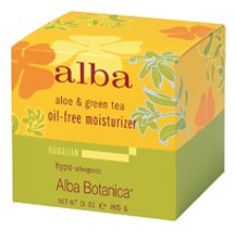 Hawaiian Aloe & Green Tea Oil-Free Moisturizer - 3 oz - Liquid by Alba Botanica