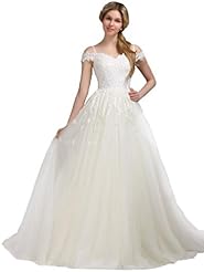 Belted Portrait Neck  Dress with a Court Train 