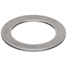Stainless Steel 18-8 Round Shaft Shim, ASTM A666