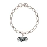 San Antonio Spurs Official Logo 7" Charm Bracelet