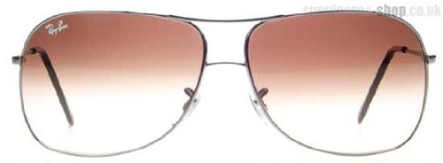 Ray Ban RB3267 GunMetal/Brown Gradient Sunglasses (RB3267-004-13-64-13-125)