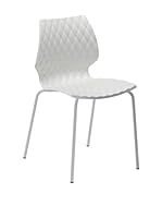 Metalmobil Set Silla 4 Uds. Uni-550 Blanco