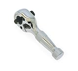 Powerbuilt 940931 1/4-Inch by 3/8-Inch Dual Drive Little Ratchet Handle by Powerbuilt