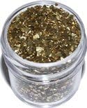 Art Institute Vintage Glass Glitter Shards Citrine
