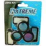 Pixtreme Lens Kit with Close-up, Flash Diffuser & Red Filter for PX2 and SS1.3 Underwater Cameras