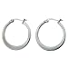 Stainless Surgical Steel Classic Hoop Earrings 316L 1