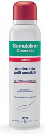 Deodorante Uomo Spray Pelli Sensibili Somatoline Deodorant Man Linea Deodoranti the Greatest Goods