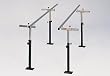 CLINTON PARALLEL BARS 7' floor mtd parallel bars Item# 3-4007