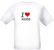 I LOVE KOBE - City-series - White T-shirt