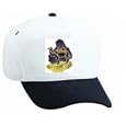 White Cap with desert, camel, two-humped
