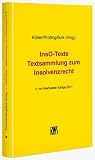 Produkt-Bild: InsO-Texte: Textsammlung zum Insolvenzrecht