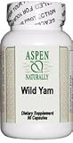 Wild Yam Root, 400 mg, 90 Caps