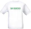 SAN FRANCISCO - GREEN LETTERING - City-series - White T-shirt