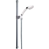 Buy Alsons 1551PBBX Push Button Trickle Full Spray Hand Shower with Glide Rail Unit,... by Alsons