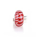 Bling Jewelry .925 Sterling Silver Red White Murano Glass Bead Compatible with Pandora Bead Bracelet 31Rto q4wfL. SL160 Bling Jewelry .925 Sterling Silver Red White Murano Glass Bead Compatible with Pandora Bead Bracelet