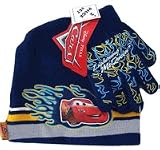 Disney Cars Knit Gloves and Ski Hat Set - Black color