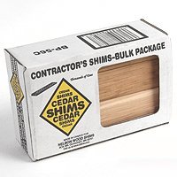 56 Count Of Cedar Shims