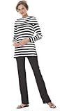 STRIPED COWL TUNIC BY EXCLUSIVELY MISOOK