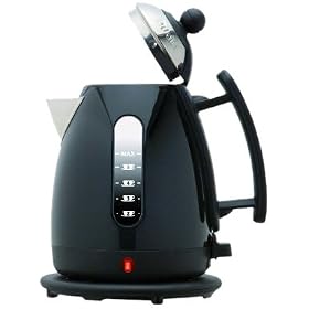 Dualit 72505 Black Jug Kettle 1.5 Litre/Stainless Steel