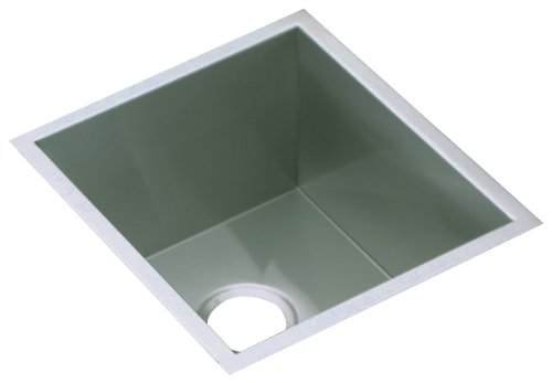 Elkay EFU131610 Avado 16-Inch by 18-1/2 Inch Stainless Steel Undermount Bar Sink, Polished Satin Finish