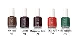 Essie Winter Collection 2010 5pc Color 735-36-37-38-34