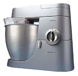 Kenwood - KMM760 - Robot - Chef 1400W - Blender Verre + Kit Patisserie - Inox Satine