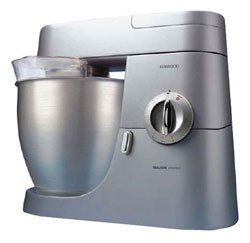Kenwood KMM 760 GL Küchenmaschine Premier Major silber / matt Patisserieset 3 teilig GlasMixaufsatz 1200 W